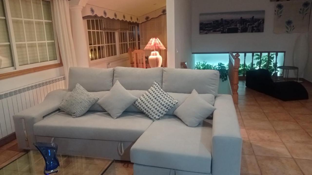 A Morada De Julia, Acogedor Apartamento En El Balcon Del Valle Minor Pontevedra Eksteriør bilde